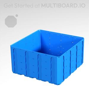 4x4x2 - Topped Multipoint Rail - Multibin Shell