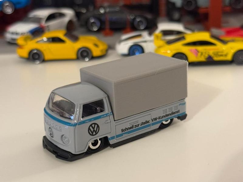 1/64 Hotwheels VW T2 bed part bedcover