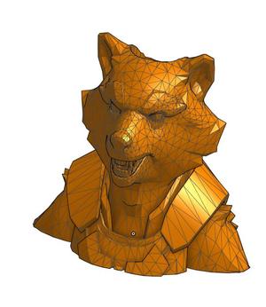 Rocket Raccoon pencil stand