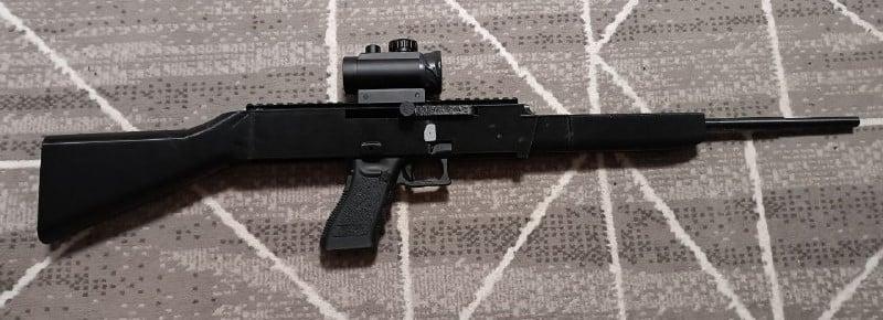 Carbine kit №1 for airsoft glock-18 moderniz