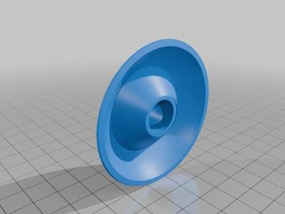 Replacement ski pole basket (komperdell) no support