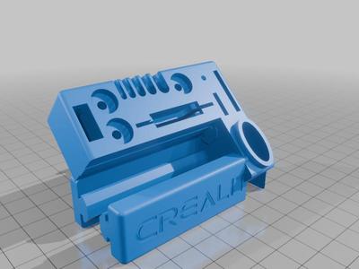 Ender 3 v2 45 degree tool holder for enclosure