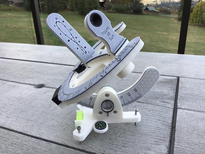 Gard Heliochronometer Sundial Derivative