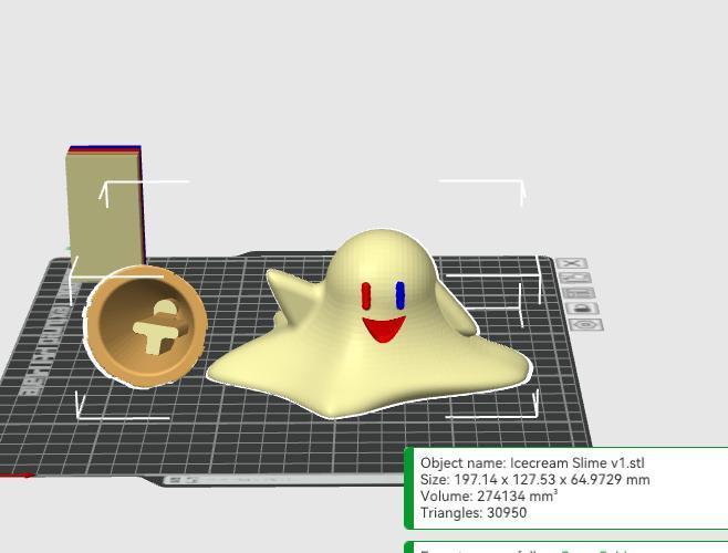 Melty the Icecream slime