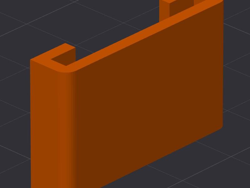 Name clip for HAIX Airpower XR1 - CLEAN VERSION