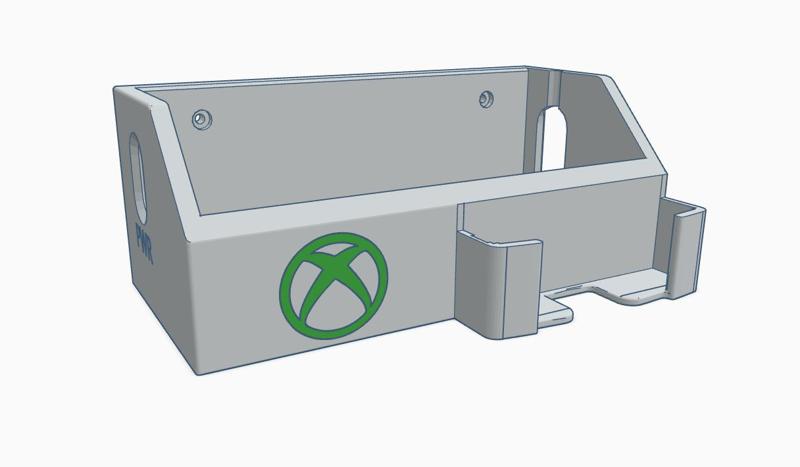 WALL MOUNT HOLDER XBOX SERIES S + HOLD HDD/SSD