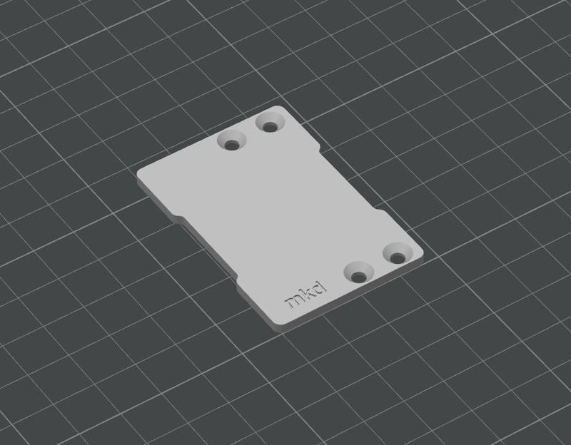 ESC/Battery Tray for Vanquish Products VS4-10 Phoenix Fordyce