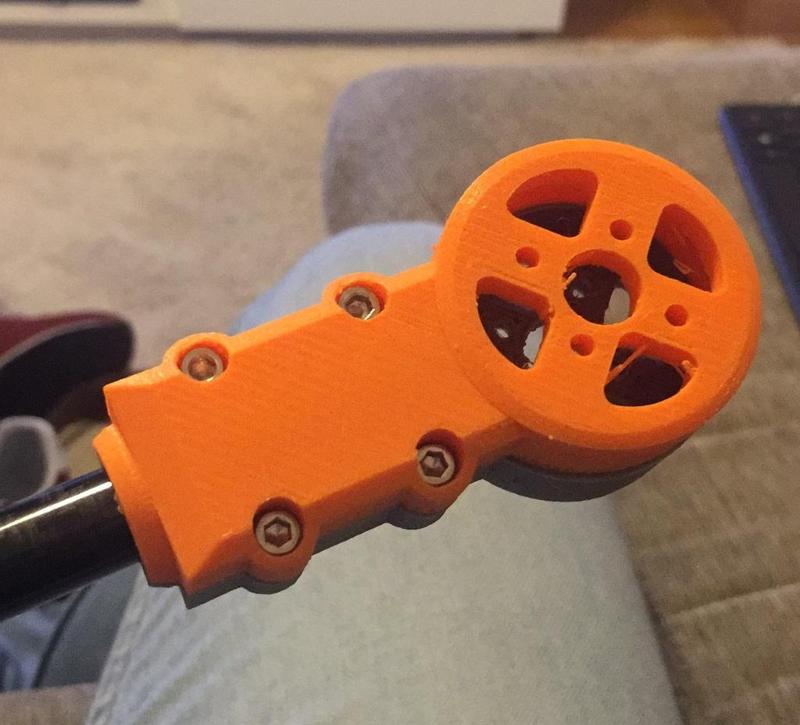 8X 12 mm carbon tube motor mount