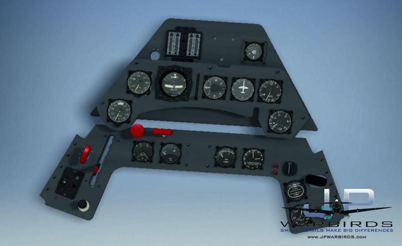 FW-190 instrument panel