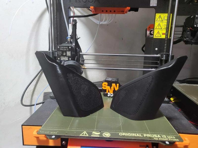 Car accessories HENGFEI Horn cover for Suzuki Vitara 2015-2018 Tweeter Cover Panel speaker