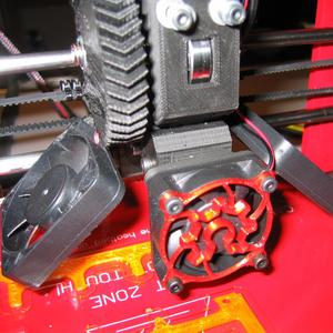 i3 Rework Dual 50mm Fan Holder 