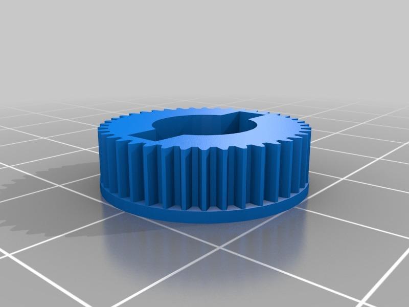 Vis moletée avec insert papillon pour PrusaI3