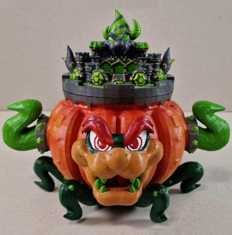 Bowser Halloween Pumpkin Bowl- Super Mario Bros. Wonder