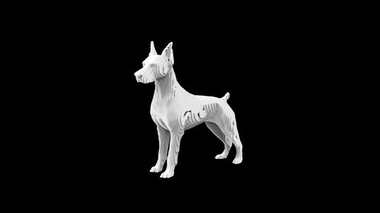 doberman Slice Form - parametric - multiLayer