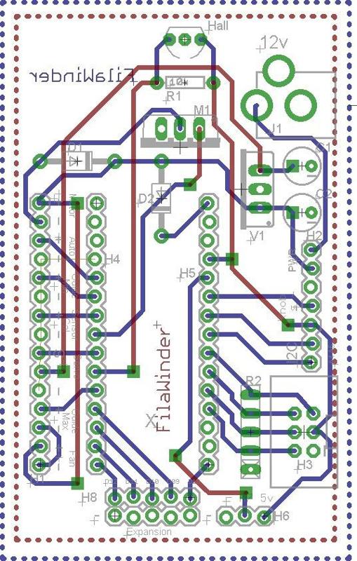 FilaWinder DIY friendly electronics