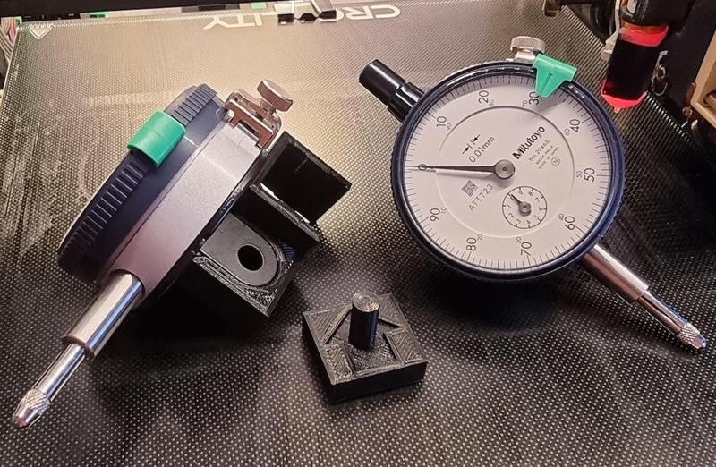 Mitutoyo 2046S Indicator Mount 2020 Extrusion - UPDATED