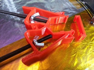 Rostock MAX Tower Alignment Clamps