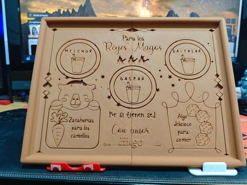 Customizable Three Kings Tray