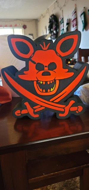 Five Nights At Freddys Foxy Light Box