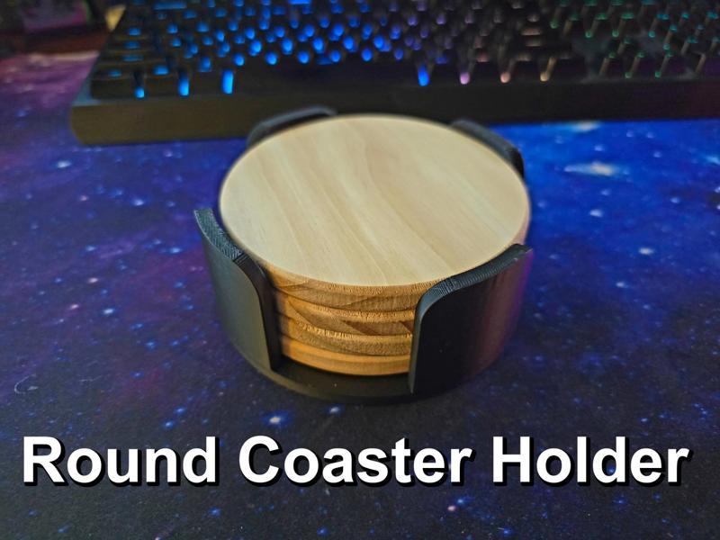 Round Coaster Holder