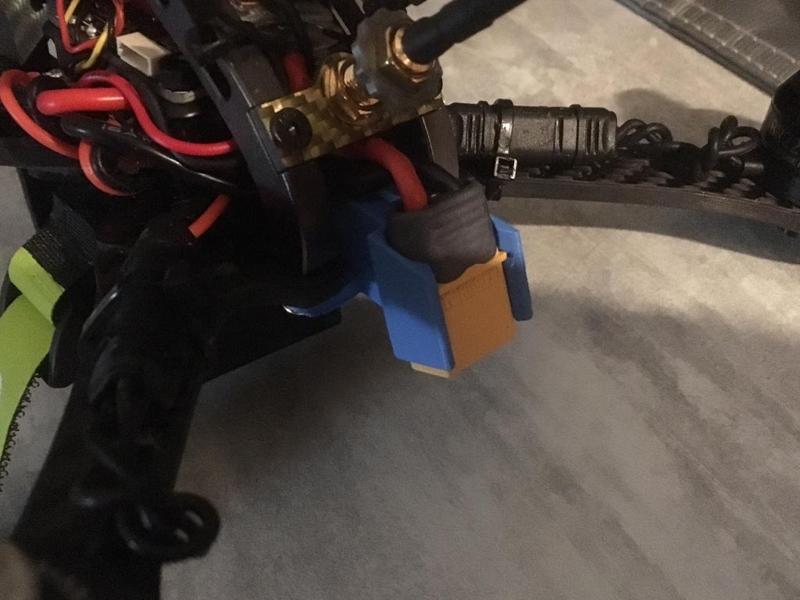 XT60 holder for GEPRC Leopard