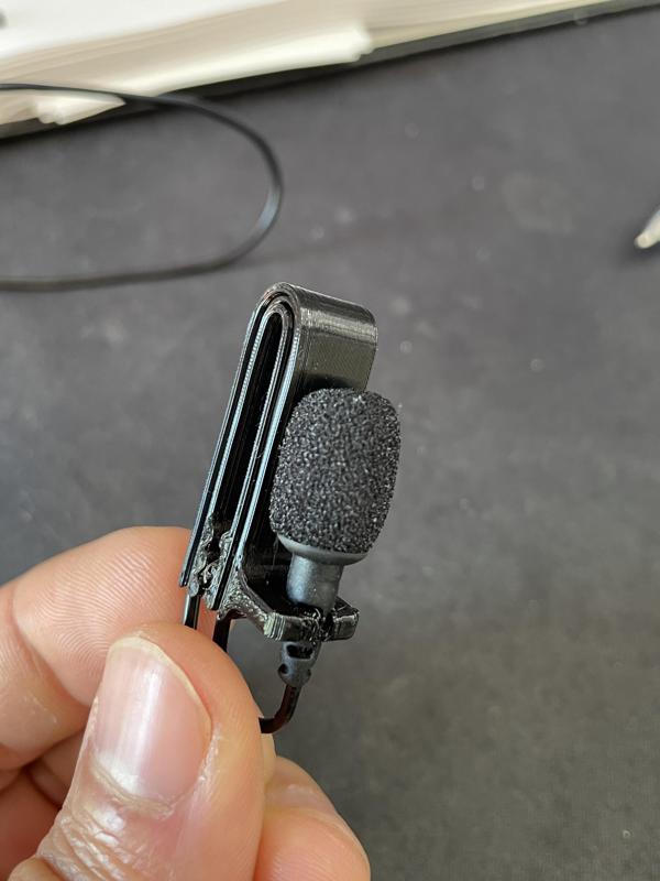 T-shirt clip for Rode Lavalier Mic