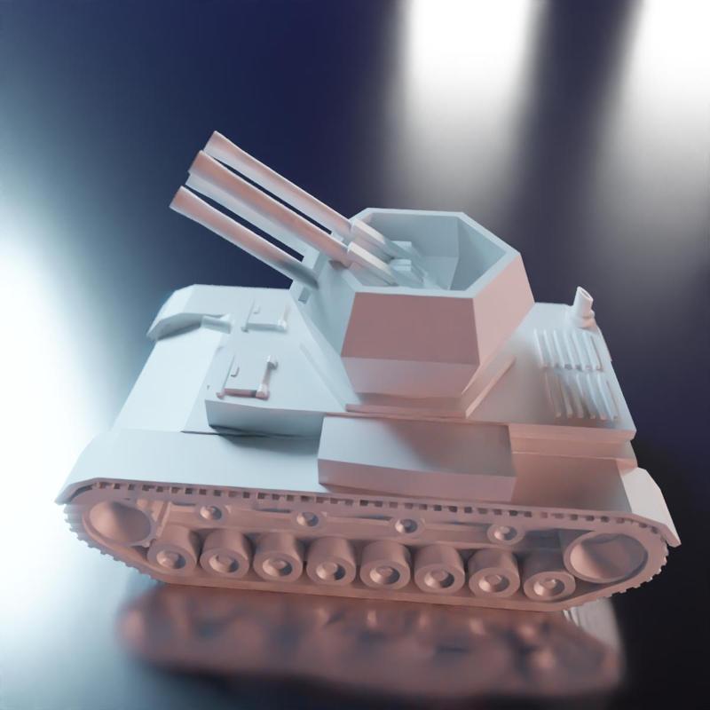 World War II FLAK Tank
