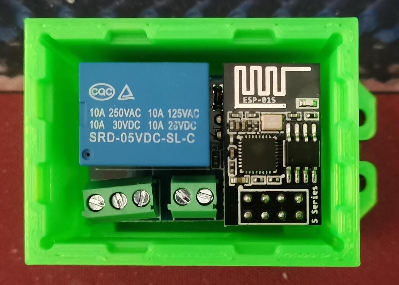 ESP8266 Relay Module Enclosure