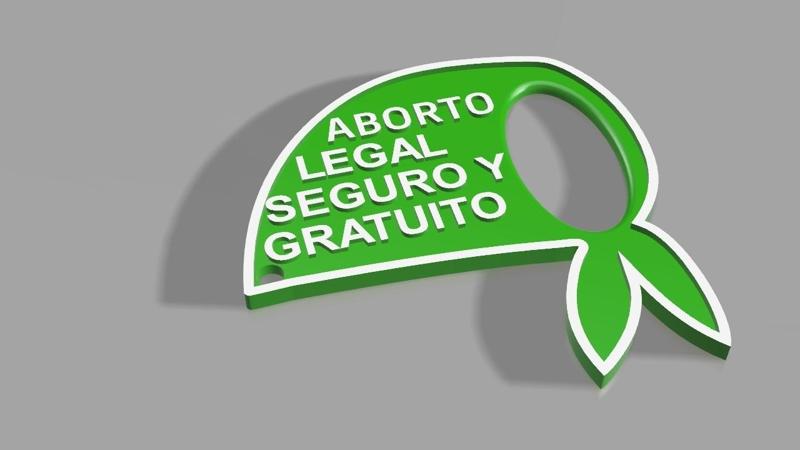 LEGAL ABORTION KEYCHAIN