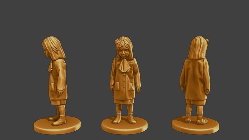 ww2 Casual Little Girl CLG1 002