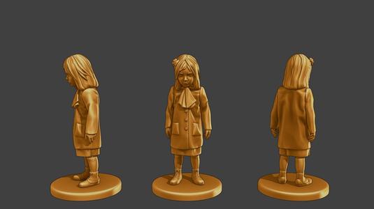 ww2 Casual Little Girl CLG1 002