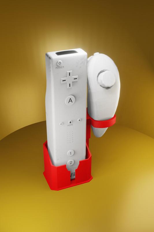 WiiU Knuck - Wall Mount