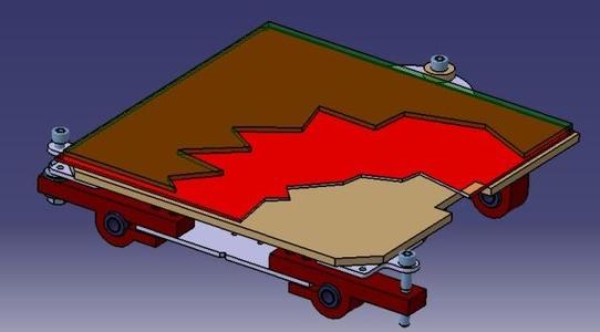  Easily levelled Platform (With only two bolts).