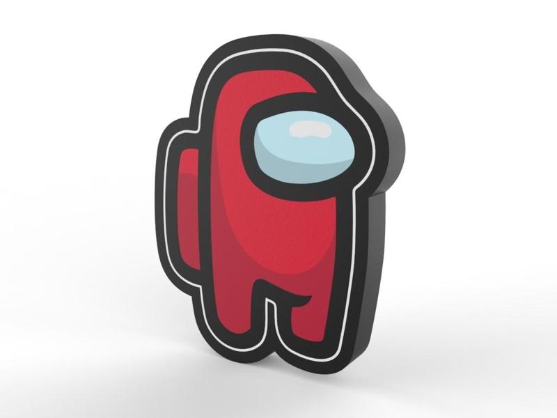 AMONG US LUMINÁRIA - LED LAMP