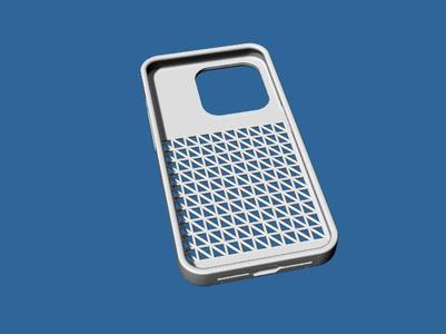 Case for Iphone 14 pro triangular pattern 2