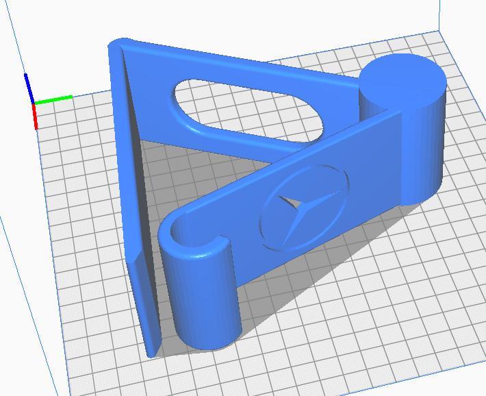 Mercedes smatphone holder