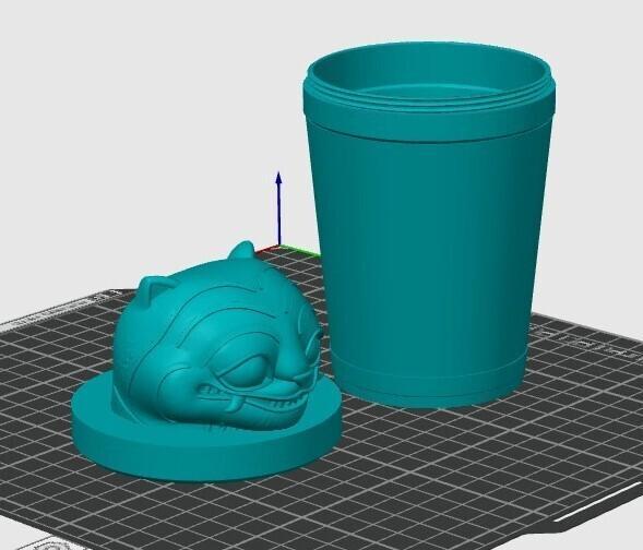 👉 Derpy's 3D Milkshake Cup - Tiger K-Pop Demon Hunters (Free Download 3MF)