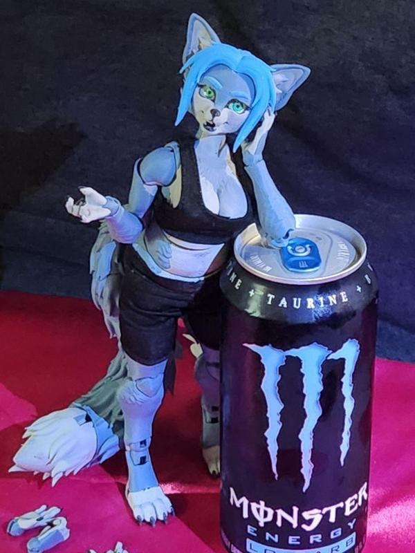 Minka Curvy Anthro Furry BJD