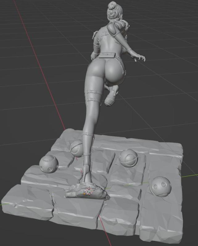 The First Descendant - Ines Run Bust [RESIN]