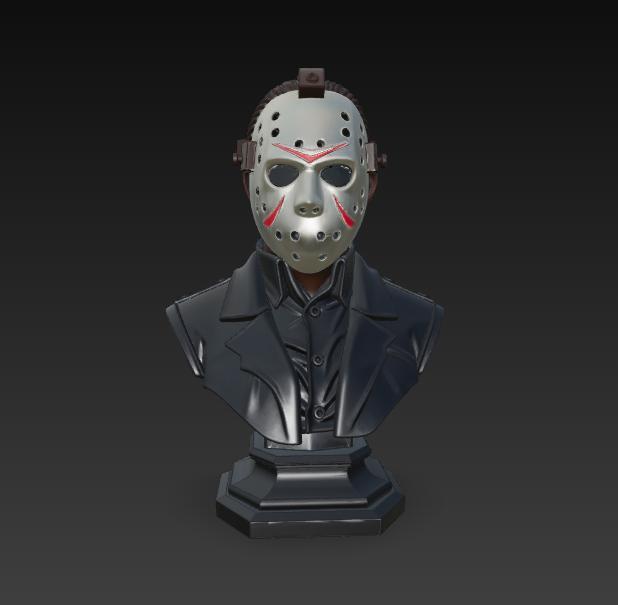 bust of jason voorhees