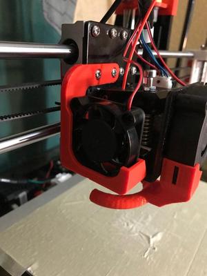 Anet A8 easy-removal fan mount