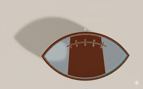 COOKIE CUTTER NFL BALL