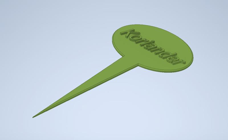 Herb shield - coriander