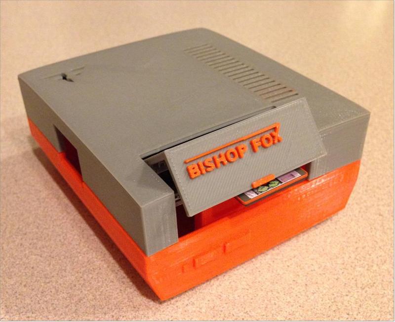 NinTastic - Bishop Fox Edition - Nintendo Style Case for the Raspberry Pi