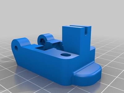 Prusa I3 Rework EXTRUDER-IDLER-with-thumb-guide-1.75-filament