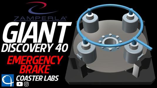 Zamperla Giant Discovery 40 Emergency Brake