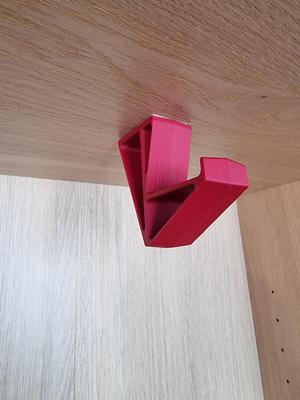 Holder under table for headphones / headset / headphone