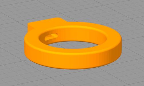 Ikea Gommaren (Gömmaren [DE]) Shower Curtain Rod support ring