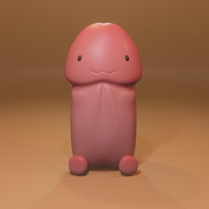 OCHINCHIN long CUTE FIGURE / PENIS long CUTE FIGURE + CHICHI FREE FIGURE