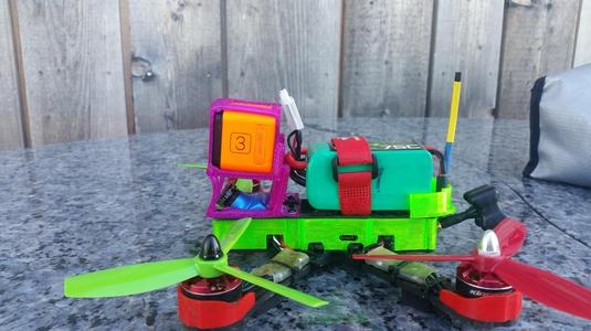 RunCam3 Adjustable Flex / TPU mount